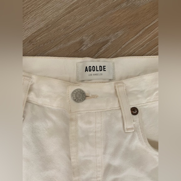 AGOLDE, Size 24 white Ripley Jean. - Picture 2 of 3